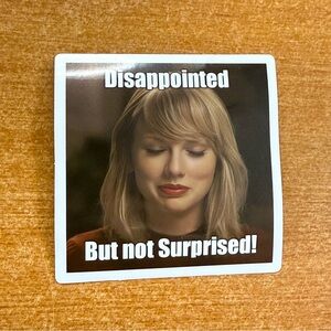 Funny Sticker with‎ Blonde Woman